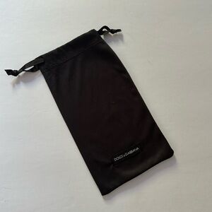 Dolce & Gabbana Black Sunglasses Soft Case
